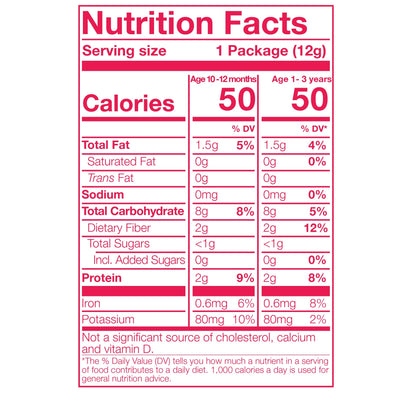 Little Bellies Organic Tomato Sticks, 0.42 Ounce Bag (Pack of 7)