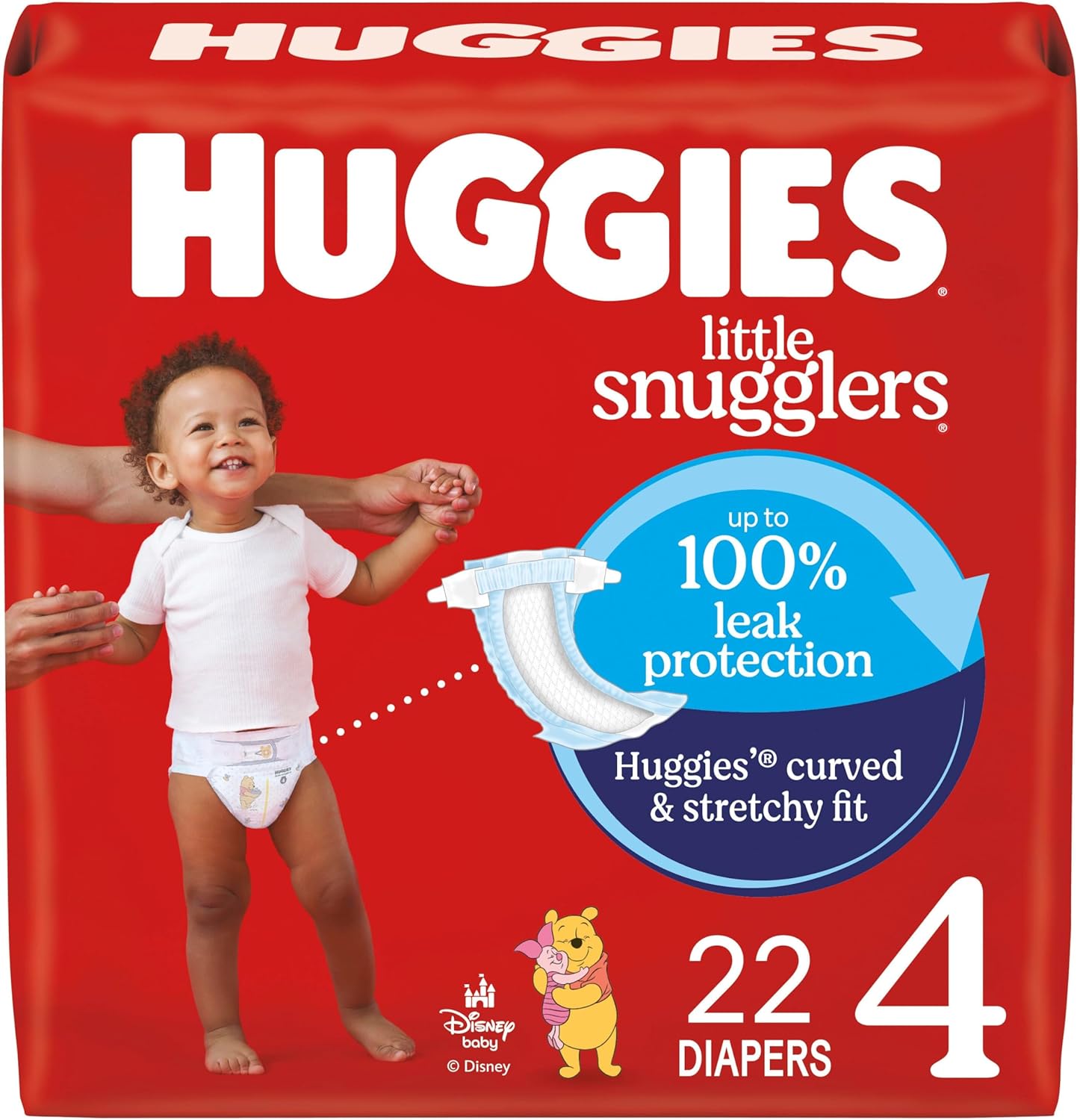 Huggies Size Newborn Diapers, Little Snugglers Baby Diapers, Size Newborn (up to 10 lbs), 31 Count, Packaging May Vary