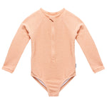Gerber Toddler Girls' Rashguard, Peach, 2T