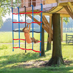 MONT PLEASANT Climbing Net for Kids Outdoor, Climbing Cargo Net, Playground Accessories, Ninja Net Climbing Swingset for Jungle Gyms Playground Obstacle Course Training for Outdoor