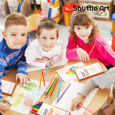 Shuttle Art 360 PCS Colored Pencils Bulk, 12 Assorted Colors, Pack of 30, Break-resistant, Pre-sharpened Colored Pencils for Kids, Bulk Pack School Supplies for Teachers & Students