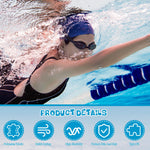Bonuci 24 Pieces Cloth Elastic Swim Cap Bulk Comfortable Fabric Swimming Hat Elasticity Swimming Pool Cap Lightweight Bathing Caps for Women Men Kids Unisex, Not Waterproof(Multicolor)