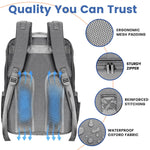 PILLANI Baby Diaper Bag Backpack - Large Bag for Boys & Girls, Waterproof Diaper Backpack - Travel Diaper Bags w/Changing Pad, Baby Registry Search & Shower Gifts - Essentials Must Haves Newborn Stuff