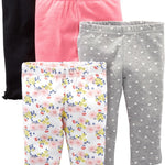 Simple Joys by Carter's Baby Girls' 4-Pack Pants