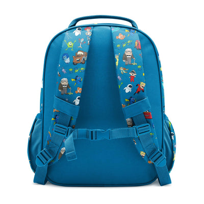 Simple Modern Medium Disney Pixar Toddler Backpack for School Girls and Boys | Kindergarten Elementary Kids Backpack | Fletcher Collection | Kids - 15" tall | Pixar Mashup on Blue