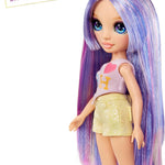 Rainbow High My Fashion Style Violet, Purple 11" Fashion Doll with Statement Outfit, Stylish Handbag, Great Toy Gift for Girls Kids Ages 4-12 Years