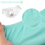 HECCEI Baby Swim Diapers (Green, 12-18 Months)