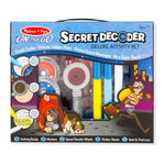 Melissa & Doug On The Go Secret Decoder Deluxe Activity Set and Super Sleuth Toy
