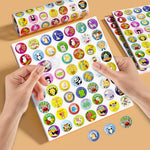 Reward Stickers for Teachers.1008 PCS Animal Stickers for Kids in 56 Designs.1 Inch School Stickers on Sheets.Teacher Supplies for Classroom, Motivational Stickers, Classwork Award Stickers.