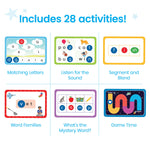 hand2mind Reading Readiness Activity Set, Magnetic Wands and Chip Set, Learn to Spell for Kids, Spelling Toys, CVC Words for Kindergarten, Learning Letters, Science of Reading Manipulatives
