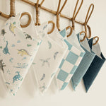 Muslin Baby Bibs 8 Pack, Baby Bandana Drool Bib for Drooling and Teething, Cotton Soft Absorbent for Girls Boys