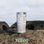 Tervis Traveler Peanuts - Snoopy & Woodstock Christmas Puffer Buddies Triple Walled Insulated Tumbler Travel Cup Keeps Drinks Cold & Hot, 20oz, Stainless Steel