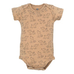 Hudson Baby Infant Boys Cotton Bodysuits 5-Pack, Ruff Being Cute Dog, 3-6 Months