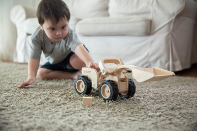 PlanToys 6123 Bulldozer, Wood