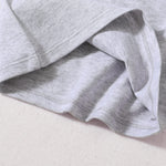 OPAWO Unisex Infant Baby Crew Neck T-Shirt 4 Pack Short Sleeve Solid Color Tees for Boys Girls (Black/White/Gray/Red, 18-24 Months)