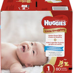 Huggies Size Newborn Diapers, Little Snugglers Baby Diapers, Size Newborn (up to 10 lbs), 31 Count, Packaging May Vary