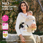 Momcozy Baby Carrier - Ergonomic, Cozy and Lightweight Carrier for 7-45lbs, Effortless to Put On, Ideal for Hands-Free Parenting, Enhanced Lumbar Support, Purehug for Infant to Toddler, Khaki