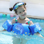 Onory Toddler Swim Vest Kids Adjustable Strap Swimming Jacket Pool Floaties Learn Swimming Training, Cute Cartoon Swim Training Equipment Swim Aid for 20-50 lbs Boys and Girls