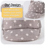 Peecabe Baby Baseball Cap Toddler Infant Boys Girls Sun Hat Breathable Cute Hats for Spring Summer 6M-3T (US, Age, 6 Months, 24 Months, Gray Mesh)