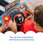 Melissa & Doug PAW Patrol Rescue Mission Wooden Dashboard Kids Activity Board, Toddler Sensory Toys, Pretend Play Driving Toy, PAW Patrol Toys for Kids Ages 3+