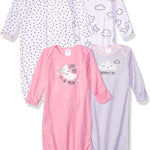 Gerber Baby Boy and Girls 4-Pack Sleeper Gown