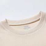 Zamplinka Kids Solid Unisex Round Neck T-Shirt Short Sleeve | Combed Cotton | Apricot Size 18-24 Months