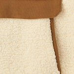 Gymboree,Boys,and Toddler Long Sleeve Half Snap Sherpa Pullover,Country Cream,5 Years