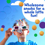 Get'ems! from Gerber Pizza Roundos Puffs Snacks, Kids Snack Made with Whole Grain Quinoa, Calcium to Support Strong Bones - 5 pack
