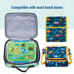Wildkin Reusable Food Container for Kids – Airtight, Leak Resistant, Dishwasher Safe - Wild Animals