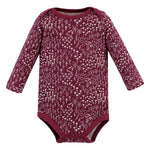 Hudson Baby Unisex Baby Cotton Long-Sleeve Bodysuits, Little Love Flowers 3-Pack, 18-24 Months