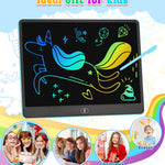 LCD Writing Tablet, 16 Inch Colorful Doodle Board Drawing Tablets for Kids, Toddler Educational Learning Toys for 3 4 5 6 7 8 Year Old Boys Girls Birthday Christmas Gift