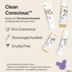 The Honest Company Calm Lavender Bathtime Gift Set + Disney Design | Hypoallergenic Bath for Sensitive Skin | Shampoo + Body Wash, Face + Body Lotion, Bubble Bath, Conditioner, Sponge