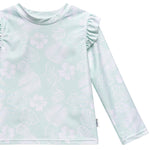 Gerber Baby Girls Rashguard Set Tropical 12 Months