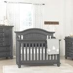 Oxford Baby London Lane 7 Drawer Dresser, Arctic Gray, undermount drawer glides