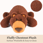 GUND Tush Teddy Bear, Premium Teddy Bear Stuffed Animal for Ages 1 and Up, Brown, 15”