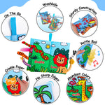 2PCS Baby Books 0-6 Months Infant Toys 0-3 3-6 6-12 Months Baby Tummy Time Sensory Toys 3 4 6 Month Newborn Essentials Must Haves Crinkle Touch Feel Busy Book for Babies Boys Girls Easter Shower Gifts