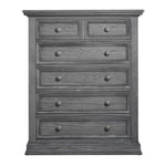 Oxford Baby Glenbrook 5 Drawer Chest, Graphite Gray