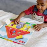 Melissa & Doug Blue’s Clues & You! Wooden Activity Board with Clue Cards - FSC Certified