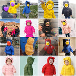 CECORC Winter Coats for Kids with Hoods Light Puffer Jacket for Girls, Boys | Baby, Infants, Toddlers, 12-18 Months,Blue