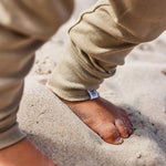 HonestBaby Multipack Honest Pants Joggers Pull on 100% Organic Cotton for Infant Baby and Toddler, Boys, Girls, Unisex, Khaki, 3 Months