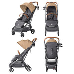 Ergobaby Metro 3 Deluxe Baby Stroller for Newborns, Infants, and Toddlers | Camel