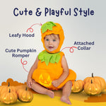 Dress Up America Baby Pumpkin Costume – Adorable Halloween Jack-O-Lantern Costume For Toddlers