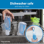 Dr. Brown’s Natural Flow® Level 2 Wide-Neck Baby Bottle Silicone Nipple, Medium Flow, 3m+, 100% Silicone Bottle Nipple, 6 Pack