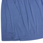 GINKANA Maternity Spaghetti Strap Dresses Solid Pregnant Woman Sleeveless Cami Dress Knee Length Summer Daily Wearing Maternity Dresses,Purple Gray,L