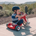 Radio Flyer Lights & Sounds Racer, Red Toddler Ride On Toy for Kids Ages 2-5