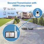 VTech VM924 Remote Pan-Tilt-Zoom Video Baby Monitor, 5" LCD Screen, Up to 17 Hrs Video Streaming, Night Vision, Up to 1000ft Range, Soothing Sounds, 2-Way Talk, Temperature Sensor,Secured Transmission