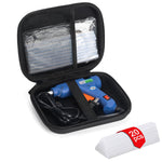 Glue Gun and Sticks Set, Hot Melt Glue Gun Mini for Crafts with 20 Pcs Glue Sticks, Small Hot Glue Guns with Hardshell Carrying Case for School DIY Arts, Craft