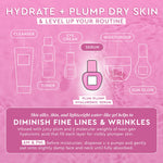 Glow Recipe Plum Plump Hyaluronic Acid Serum, Hydrating + Plumping Face Serum, Korean Serum with Vitamin B5, Barrier Support + Antioxidants, Vegan (30ml)