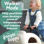 Nuby Boogie Buggy 3-in-1 Scooter for Kids – Walker, Scooter & Caster Board, Lightweight EPP Foam, Waterproof, Indoor & Outdoor Ride-On Toy, Balance & Coordination Development, Green Boogie Buggy