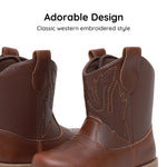 Blikcon Toddler Cowboy Boots for Boys Girls Baby Cowgirl Boots
